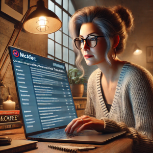 Common Issues of McAfee and their Solutions